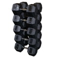 thumbnail image 7 of Grey Hex Dumbell set 80-100lb pairs -, 7 of 7