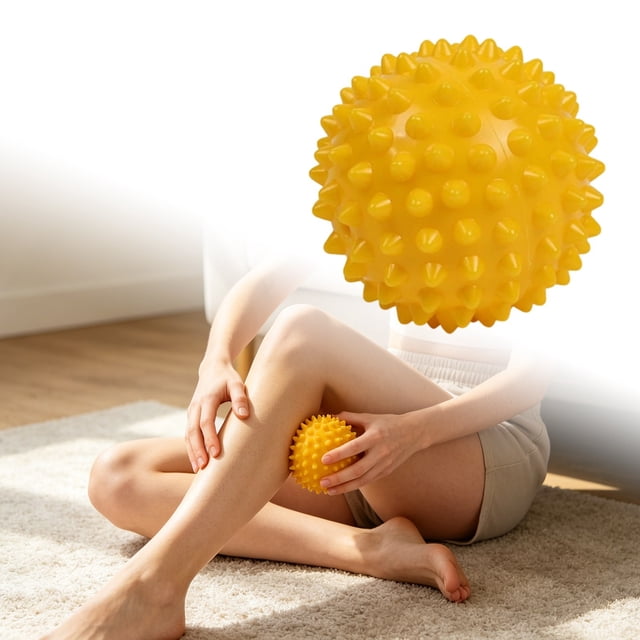 “Ultimate Massage Stress Improve Circulation & With Soft Spiky Design For Home Or Use”