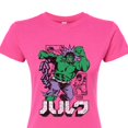 thumbnail image 3 of Marvel Hulk - Katakana - Juniors Fitted Graphic T-Shirt, 3 of 5