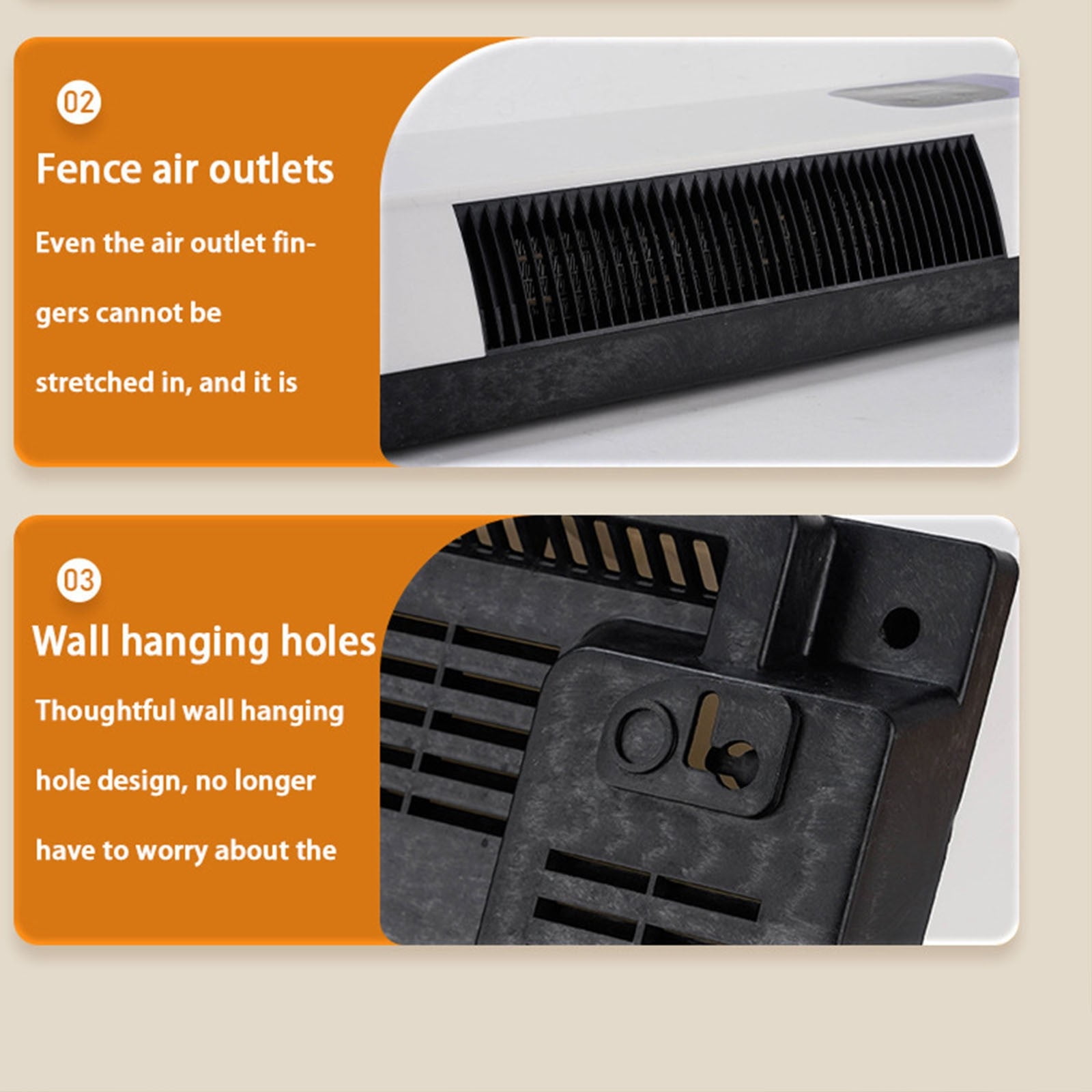 Smart Wall Heater 1500W with Remote Control,Fast Heating Ceramic Space Heater for Bedroom,Bathroom,Indoor Use,Wall Mounted with Digital Display,Timer,Cool Fan Function,US Plug 110V