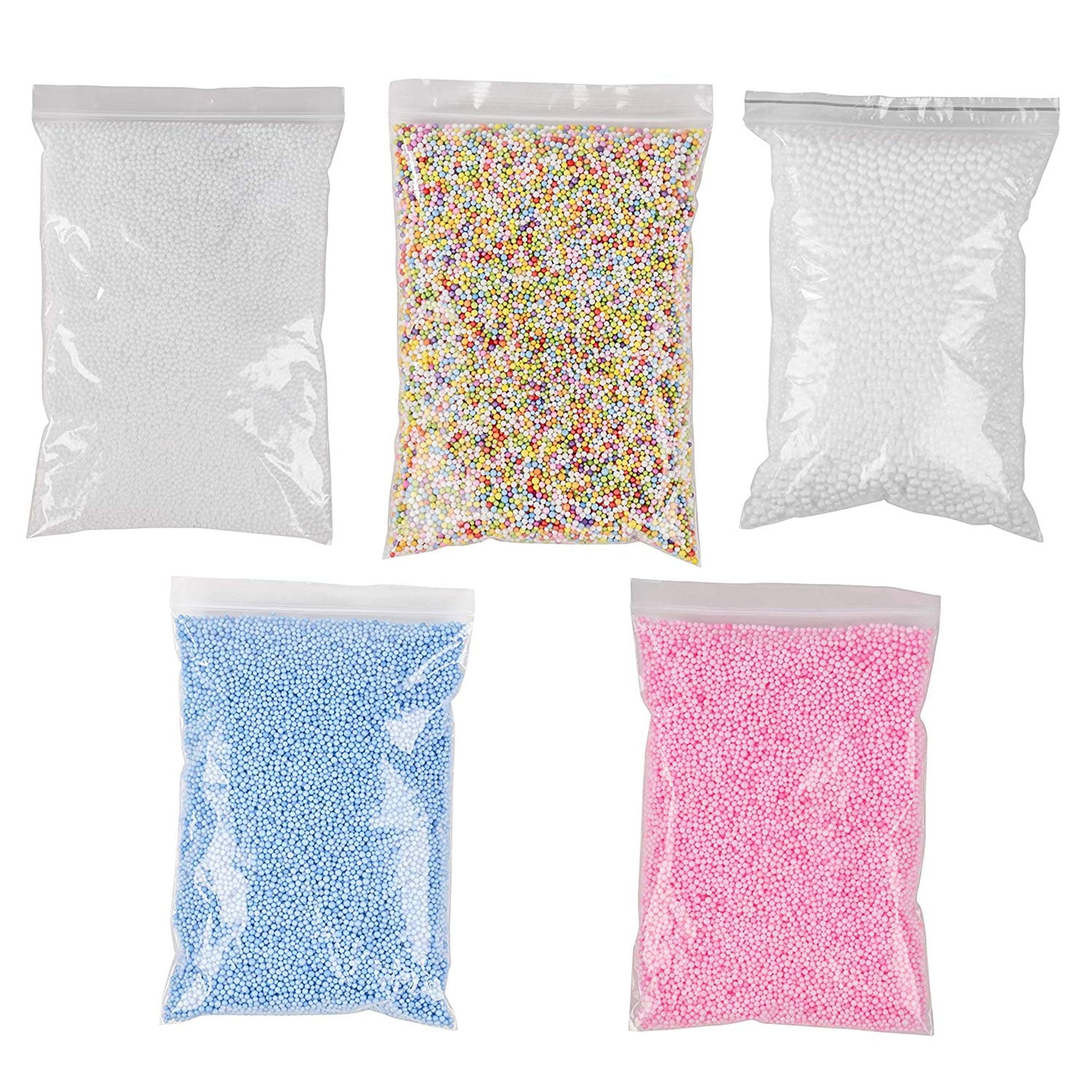 Foam Beads For Slime 90 000 Piece Slime Beads 0 08 0 24 Inch