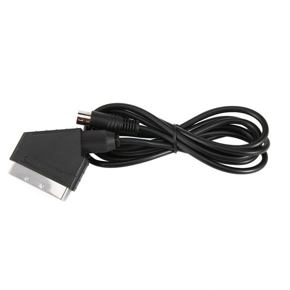 OUTAD High quality 1.8M/6FT EU version V-pin Scart cable RGB AV Cables PAL For Sega Genesis 2 Mega Drive MD 2