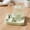 1 Pcs Green, variant on 2-in-1 Large Capacity Cat Automatic Feeder, Water Dry Wet Separation Design No Battery Required - For Cats Small Dogs