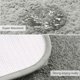 thumbnail image 5 of Beejirm Alfombrilla de baño antideslizante, ultra absorbente, esponjosa, gruesa, de microfibra, de secado rápido, lavable a máquina, 50 x 80 cm, suave alfombrilla de baño para baño/dormitorio/cocina esquí esquí Gafas de esquí, 5 of 5