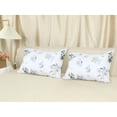 thumbnail image 6 of Unique Bargains Pillowcase Soft Floral Pillow Cases with Envelope Closure Queen Green, 6 of 7