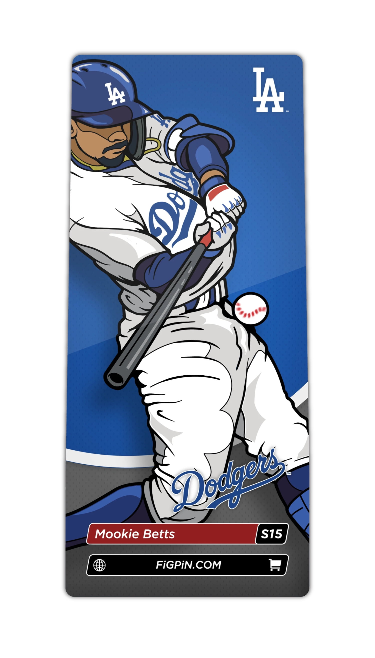 22 FIGPIN DODGERS MOOKIE BETTS FIGURE - Walmart.com