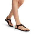 thumbnail image 6 of DREAM PAIRS Women's Flat Sandals Dressy Summer Stappy Comfortable Ankle Elastic T-Strap Beach Thong Sandals, 6 of 7