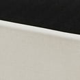thumbnail image 5 of Castle Place 8" Wood Twin Box Spring with Beige Linen Cover, 5 of 13