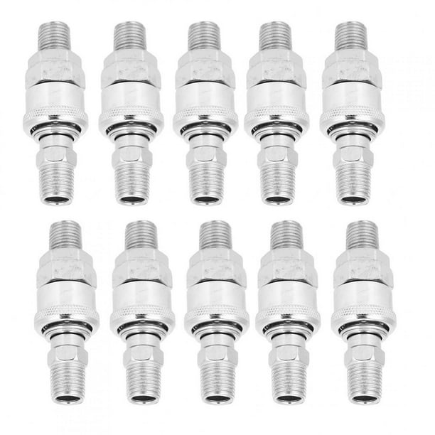 EBTOOLS Quick Release Connector,Air Compressor Connector,10Pcs Air