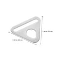 thumbnail image 2 of WHAMVOX 15pcs Canopy Buckles Stainless Steel Tent Wind Rope Fastener For Outdoor Activity Users, 2 of 8