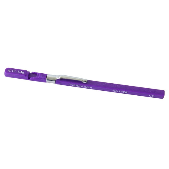 Baseline fold-top monofilament, 4.17 level