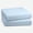 Light Blue, variant on Pack of 2 Cot Fitted Sheets 31 x 75 Inch Soft Microfiber Bottom Sheet for Narrow Twin Mattress RV Bunk Camper Bunk Guest Bed Army Cot Trifold Mattress Deep Pocket 4 to 6 Inch Breathable White
