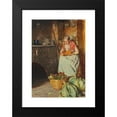 thumbnail image 2 of Giuseppe Giardiello 18x24 Black Modern Framed Museum Art Print Titled - In the Kitchen, 2 of 5