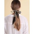 thumbnail image 4 of NEW Fashion Print Hair Ribbon Scarf Women Neck Tie Bag Scarfs Satin Silk Skinny Headscarves Ladies Foulard Floral Bands, 4 of 4