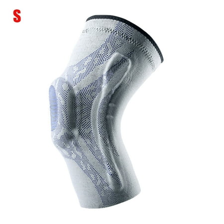 

Sport Kneepad 3D Elastic Knee Protector Breathable Soft Sport Joint Support Sleeve M Blue Grey