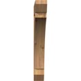 thumbnail image 2 of Ekena Millwork 3 1/2"W x 26"D x 26"H Thorton Slat Smooth Bracket, Western Red Cedar, 2 of 4