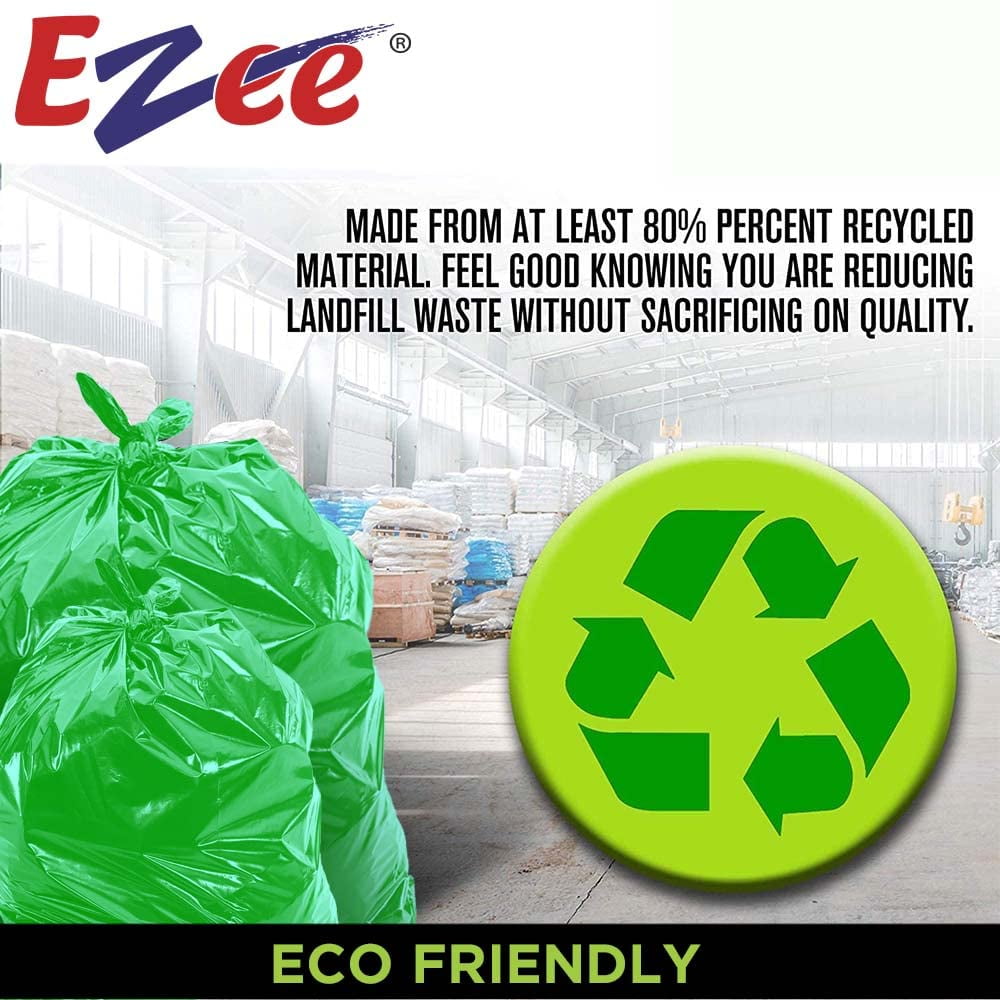 Biodegradable Garbage Bags 17 X 19 Inches Small 120 Bags 4 Rolls