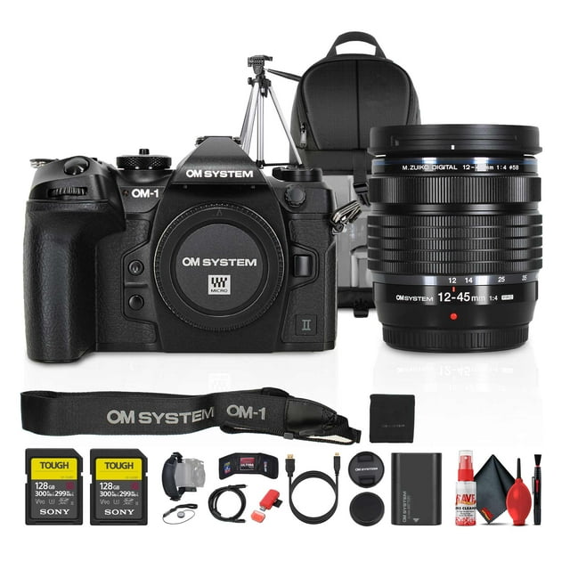 OM SYSTEM OM-1 Mark II with 12-40mm f/2.8 Lens Bundle