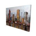 thumbnail image 1 of Rust looking city - 36"x48" canvas - Print on demand, 1 of 5