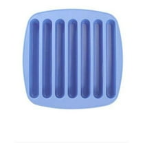 Harpi Ice Cube Tray,Ice Trays for Freezer, Silicone Ice Cube Molds, Self Made DIY Silicone Ice Lattice Molds Silicone Sausage Ham Hot Dog Molds Finger Molds Ice Baking Molds