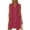 #0172-Red, variant on Neewe Swimsuit Coverup for Women Plain V Neck Sleeveless Sheer Beach Dresses Vacation Bathing Suit Cover Up