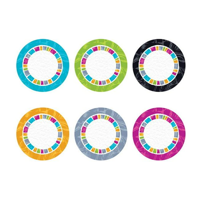 Trend Enterprises T-10738 3 in. Color Harmony Circles Mini Accents Variety Pack