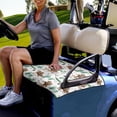 thumbnail image 2 of Garronmavis Horse Racing Festival Golf Cart Seat Blanket Stay Cool Club Car Towel/Blankets Cover Accessories for 2-Person Seats Club Car, 2 of 5