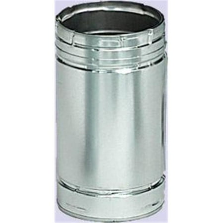 

M & G Duravent 5GV24 5 Inch x 24 Inch Type B Gas Vent .012 Inch Aluminum Inner Liner .018 Galvanized Outer