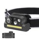 thumbnail image 1 of Linterna Frontal Con Sensor Multifunción Usb Recargable Linterna Para Acampar Ipx4 Luz Impermeable Para Casco Con Batería De 1200 Mah 7 Modos Para Acampar Senderismo Montar De Noche 2053 sonducket HA022017-00, 1 of 7