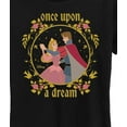 thumbnail image 3 of Disney Princess - Sleeping Beauty Once Upon A Dream -  Women's Short Sleeve Graphic T-Shirt, 3 of 5