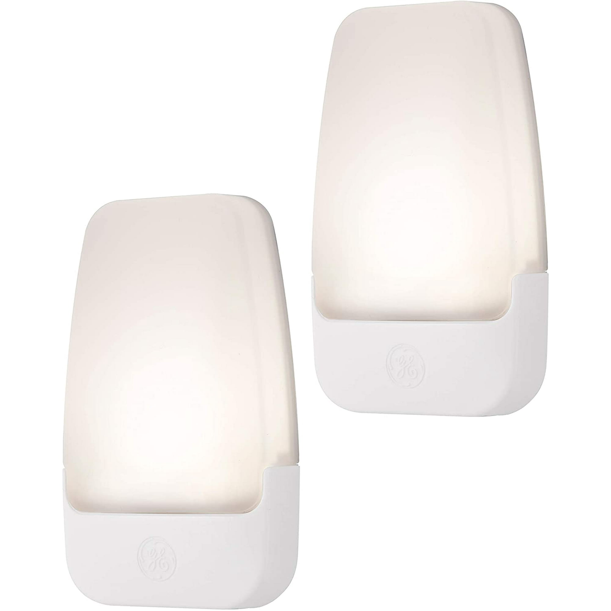 GE LED Nachtlicht 2er Pack – Steckdosenlicht Mit Dämmerungssensor, Weiches Weißes Licht GE LED Nachtlicht 2er Pack – Steckdosenlicht Mit Dämmerungssensor, Weiches Weißes Licht