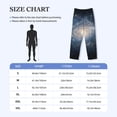 thumbnail image 4 of Kdxio The Galaxy Pattern Men's Pajama Pants, Elastic Waist with Drawstring and Pockets, Comfortable Loungewear-XX-Large, 4 of 6