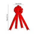 thumbnail image 2 of LED Glow Light Christmas Tree Bow Hanging  Bows Home Decor 2022 New Year Natal Navidad Christmas Decorations, 2 of 14