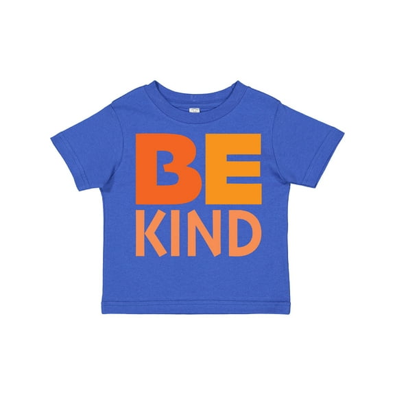 Inktastic Be Kind Logo in Orange Boys or Girls Toddler T-Shirt