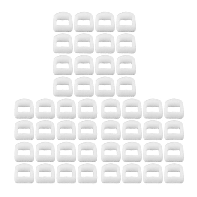48 Piezas Filtros de Espuma de Repuesto para Bebederos para Perros Y Gatos, Prefiltros de Espuma para Bebederos para Mascotas, Compatibles con