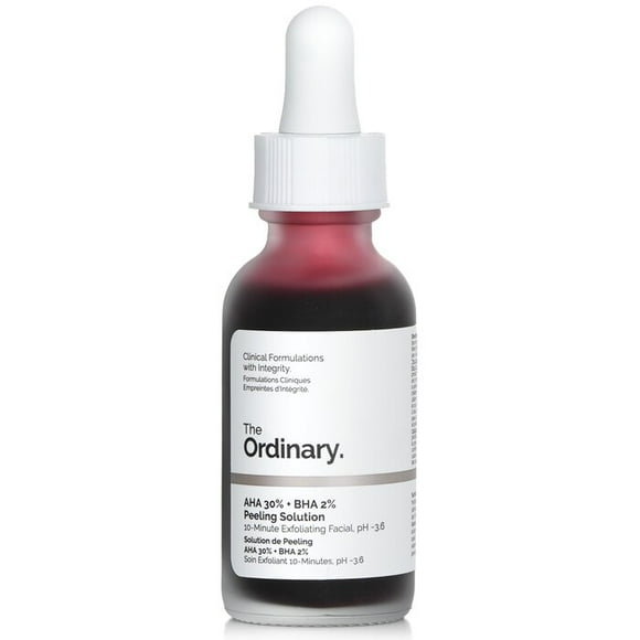 Solución exfoliante The Ordinary AHA 30% + BHA 2% para rostro