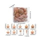 thumbnail image 3 of Juego de 24 bolas navideñas flocadas | Varios estilos y colores | Adornos de árbol de gamuza de 7 cm para el hogar y fiestas, 3 of 5
