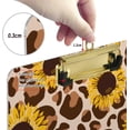 thumbnail image 4 of FMSHPON Sunflower Leopard Cute Clipboard Hardboard Wood Nursing Clip Board and Pull for Standard A4 Letter 13x9 inches, 4 of 5
