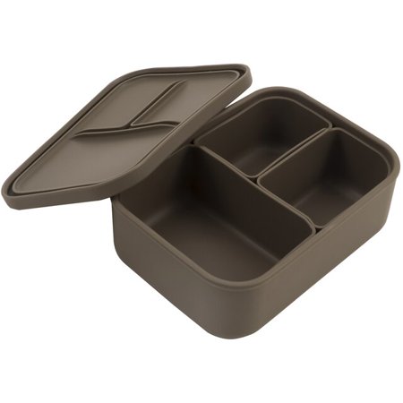 

QWZNDZG Customized Baby Silicone Feeding Bowl Lunch Box With Lid Leak-Proof Food Container Detachable Dishes Plate Microwave Tableware