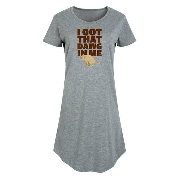 Instant Message - I Got That Dog In Me; Dog Pooping - Women's Any Way Dress