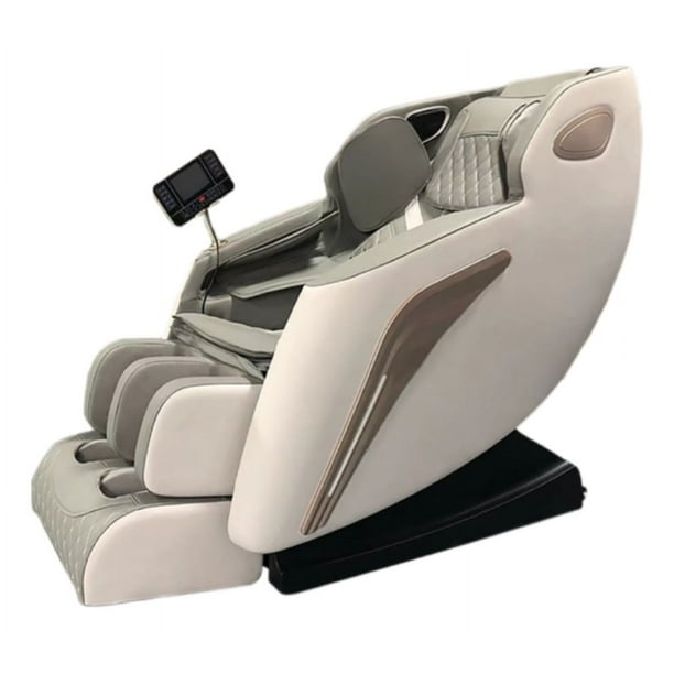 Sillón De Masaje Reclinable Vinipiel Automático Con Pantalla Integrada Para  Control Masaje