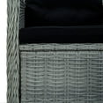 thumbnail image 5 of vidaXL 5 Piece Garden Dining Set Light Grey, 5 of 5