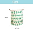 thumbnail image 2 of Cesta de lavandería de gran tamaño,Cesta de almacenamiento plegable redonda,Cesto de ropa sucia para dormitorio, 2 of 5