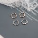 thumbnail image 2 of Pendientes retorcidos coreanos de Plata de Ley 925, gran oferta, temperamento Simple, exquisito, joyería Sexy, regalo C gubьга, 2 of 2