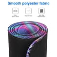 thumbnail image 7 of Bright Pink Blue LinesLine Theme&nbsp;mousepad Gamingwaterproofwashable&nbsp;for Office Home Work Gaminggaming Mouse PadRubber Base Mousepad with Stitched Edges 31.5x11.8inches, 7 of 7