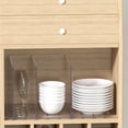 thumbnail image 1 of Purse Bag Divider, Plastic Clear Shelf Dividers Removable  for Bookshelf, 1 of 7