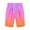 Red, variant on Stamzod Mens Beach Shorts Summer Fashion Gradient Color Drawstring Outdoor Sport Shorts with Pockets Plus Size Men's 5" Running Shorts