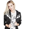 thumbnail image 4 of New  4653-2 Guess Women's Shay Striped Hoodie (Medium, Jet Black) $79, 4 of 4