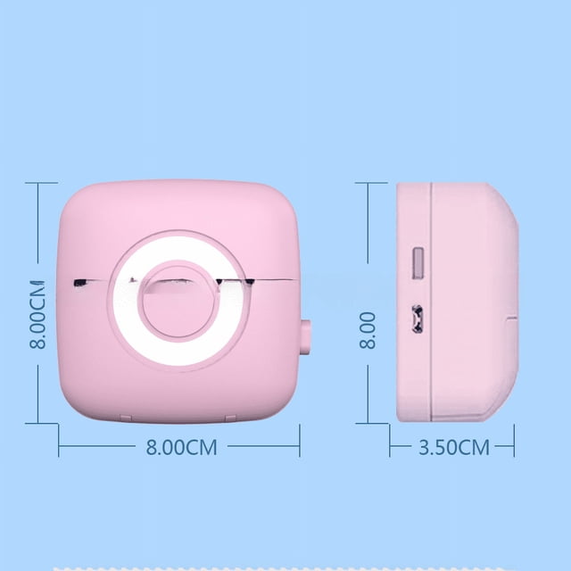 Mini impresora térmica portátil para teléfono móvil, Bluetooth, notas fotográficas, impresora de bolsillo para estudiantes, problema incorrecto
