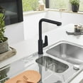 thumbnail image 7 of Black Kitchen Faucet with Pull Down Sprayer, Temperature Digital Display Kitchen Sink Faucets with Deck Plate Single Handle Water Faucet, 7 of 7